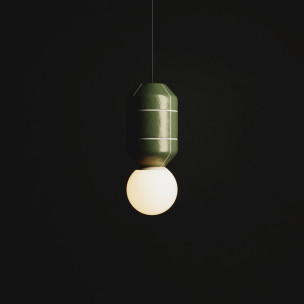 Підвісний світильник NAVAZI MONOCHROME medium vertical pendant